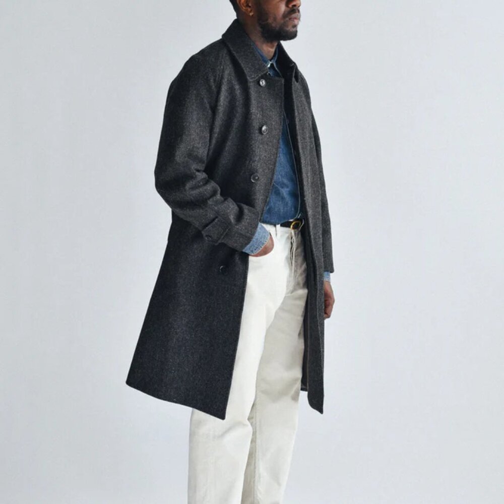 Paynter Jacket Batch 19 Harris Tweed wool overcoat